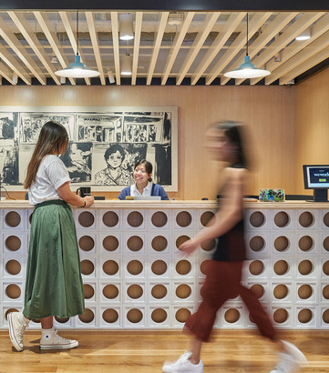 WeWork - 109 North Bridge Rd (Funan) - interior view 1